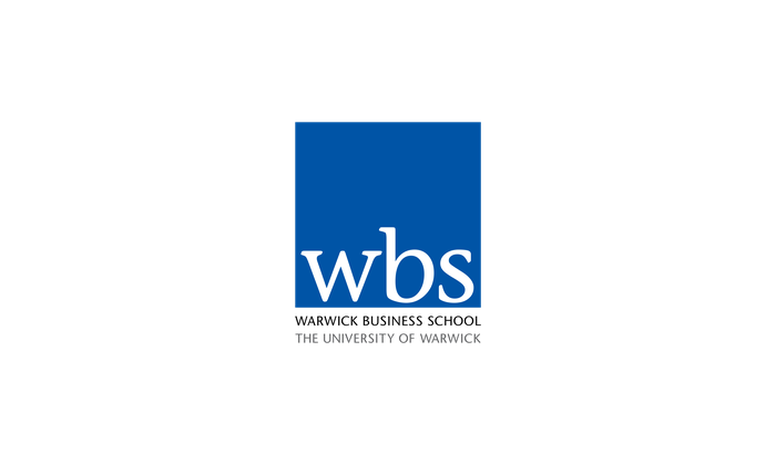 Warwick business school logo.