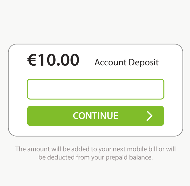 confirm online casino transaction