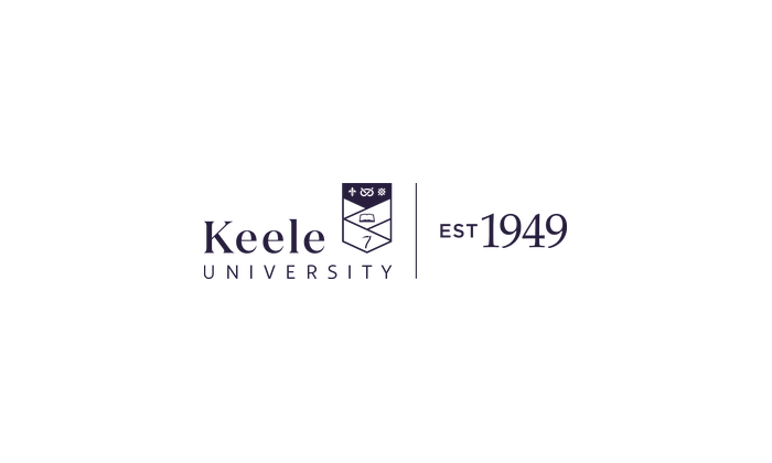 Keele University logo.