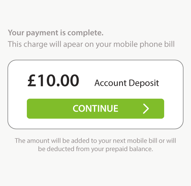 Approve the payment using the message or verification step sent to your phone. Once approved, the funds are usually credited to your casino account quickly.