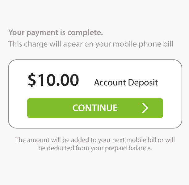 online pay by phone transaction